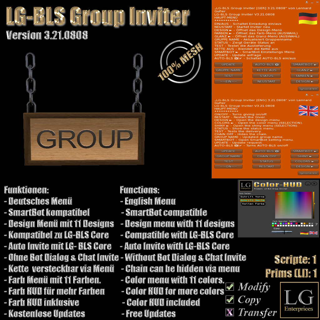 LG-BLS Group Inviter
